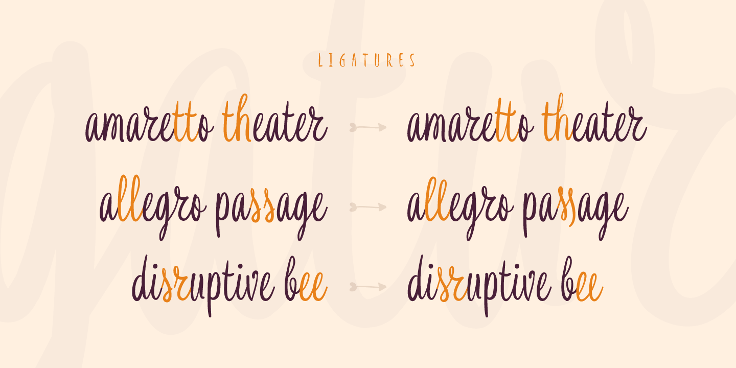 Beispiel einer Maya Script-Schriftart #3